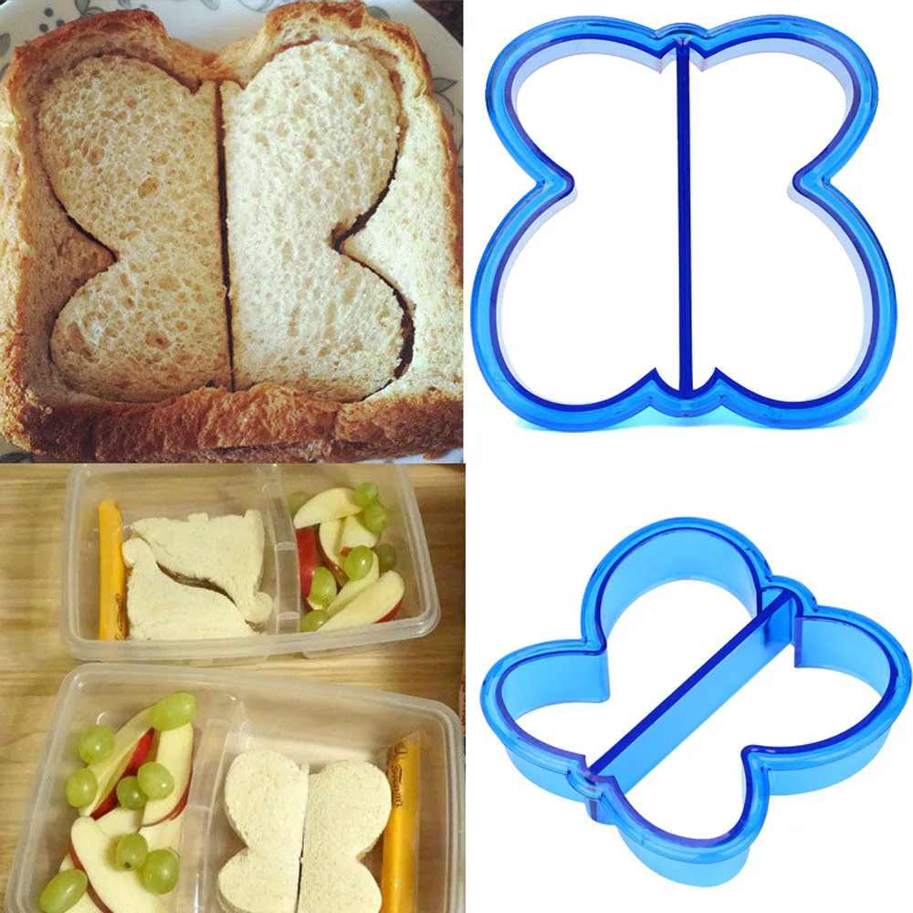 Sandwich Mould Plastic Bread Toast Maker Mold Cake Tools Cookies Biscuit Kids DIY Molds Cutter Stencil Baking Form Tool F124
Sandwich Mould Plastic Bread Toast Maker Mold Cake Tools Cookies Biscuit Kids DIY Molds Cutter Stencil Baking Form Tool F124