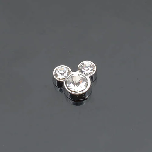 White Mickey birthstone, Floating charms fit floating charm lockets FC0029 10pcs/lot
White Mickey birthstone, Floating charms fit floating charm lockets FC0029 10pcs/lot