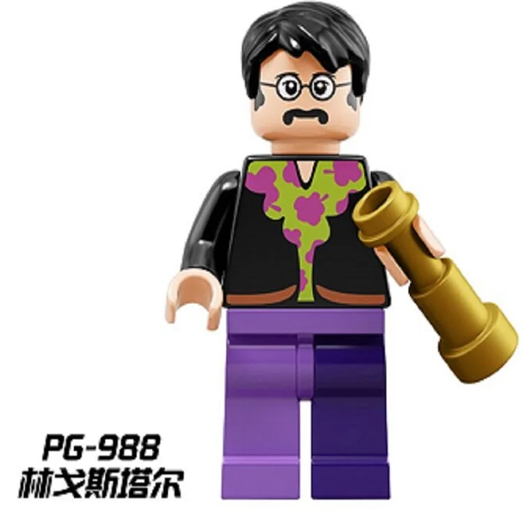 Wholesales 50Pcs Super Heroes Ringo John Winston Lennon Paul McCartney Building Blocks aducation kids Toys PG988
Wholesales 50Pcs Super Heroes Ringo John Winston Lennon Paul McCartney Building Blocks aducation kids Toys PG988