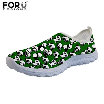 FORUDESIGNS 3D Cute Animal Pandas Casual Summer Slip-on Flats Women Light Mesh Flat Shoes Ladies Girls Breathable Beach Shoes
FORUDESIGNS 3D Cute Animal Pandas Casual Summer Slip-on Flats Women Light Mesh Flat Shoes Ladies Girls Breathable Beach Shoes