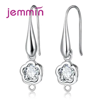 925 Sterling Silver Hooks U-shaped Crystal Jewelry Accessories Flower Earring Components DIY Jewelry Handmade Findings
925 Sterling Silver Hooks U-shaped Crystal Jewelry Accessories Flower Earring Components DIY Jewelry Handmade Findings