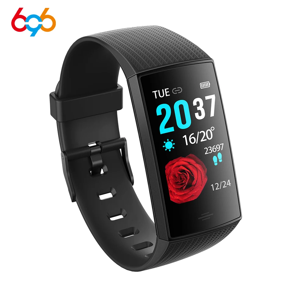 696 CY11 Multifunction Smart Bracelet 1.14 Screen Heart Rate Blood Pressure Monitoring Pedometer Fitness Tracker Smart Band
696 CY11 Multifunction Smart Bracelet 1.14 Screen Heart Rate Blood Pressure Monitoring Pedometer Fitness Tracker Smart Band