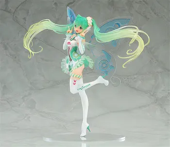 23CM Anime Hatsune Miku Action Figure Racing Miku Model Dolls Decoration Collection Butterfly Miku Figurine Toys for Gifts
23CM Anime Hatsune Miku Action Figure Racing Miku Model Dolls Decoration Collection Butterfly Miku Figurine Toys for Gifts