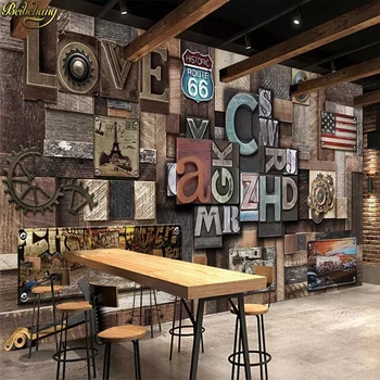 beibehang Custom Photo Wallpaper Mural Industrial Wind LOVE Stereo Letters Background wall papers home decor papel de parede
beibehang Custom Photo Wallpaper Mural Industrial Wind LOVE Stereo Letters Background wall papers home decor papel de parede