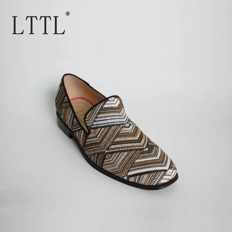 New Arrive Mixed Color Plaid Pattern Party And Banquet Mens Loafers Fashion Canvas Slip On Smoking Slippers Luxury Italian Shoes
New Arrive Mixed Color Plaid Pattern Party And Banquet Mens Loafers Fashion Canvas Slip On Smoking Slippers Luxury Italian Shoes