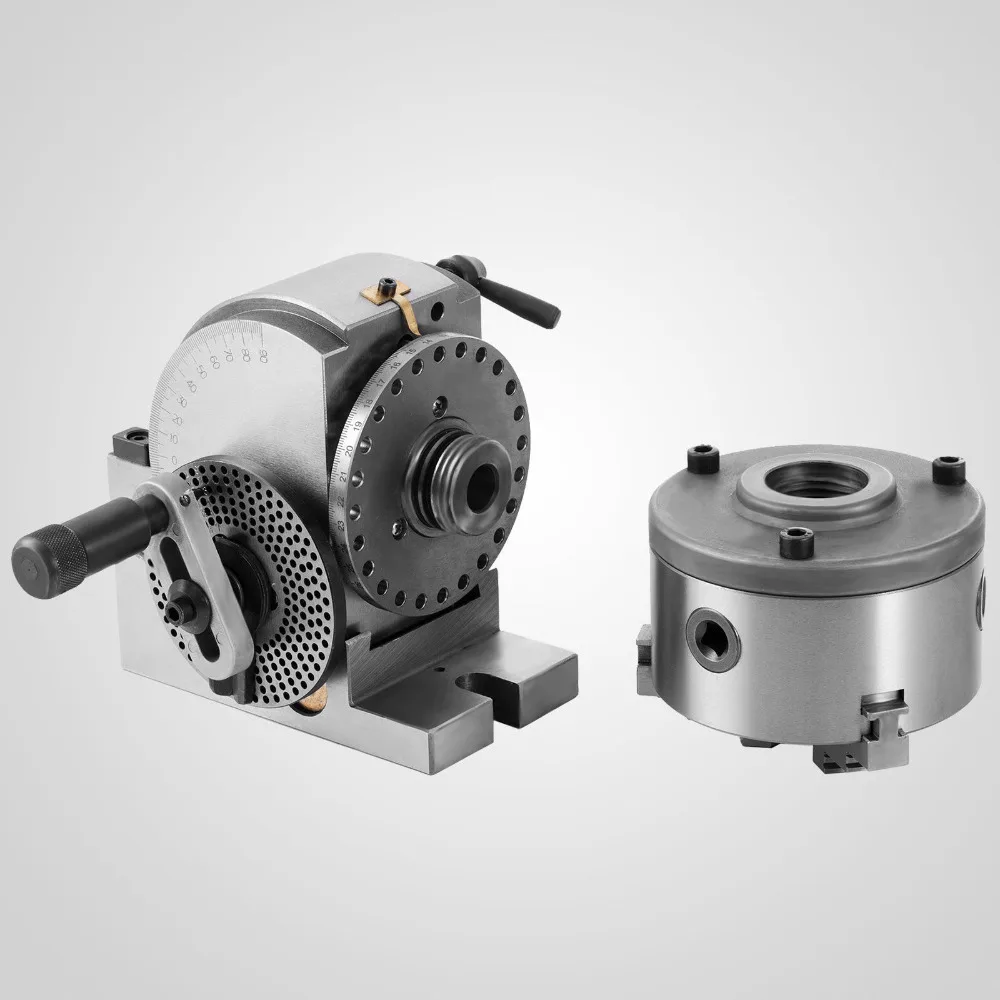 VEVOR 5'' Semi Universal Dividing Head 3-jaw Chuck Tailstock Milling Machine Precise
VEVOR 5'' Semi Universal Dividing Head 3-jaw Chuck Tailstock Milling Machine Precise