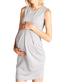 Women's Maternity Dress Sleeveless Ruffles Nursing Baby Vest Pregnancy Sundress Maternity Gown 2019 Ropa Premama Embarazadas
Women's Maternity Dress Sleeveless Ruffles Nursing Baby Vest Pregnancy Sundress Maternity Gown 2019 Ropa Premama Embarazadas