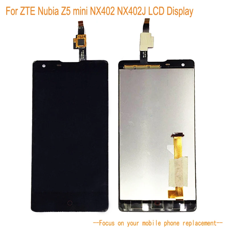 LCD Display For ZTE Nubia Z5 mini NX402 NX402J+4.7''Touch Screen Digitizer Assembly Replacement Mobile Phone LCDS
LCD Display For ZTE Nubia Z5 mini NX402 NX402J+4.7''Touch Screen Digitizer Assembly Replacement Mobile Phone LCDS
