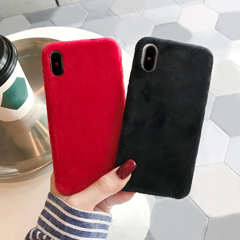 Fashion Plush Fur Furry Case For iPhone XR XS Max Smooth Hard PC Winter Warm Villus Cover For iPhone X 10 6 6S 7 8 Plus Coque
Fashion Plush Fur Furry Case For iPhone XR XS Max Smooth Hard PC Winter Warm Villus Cover For iPhone X 10 6 6S 7 8 Plus Coque