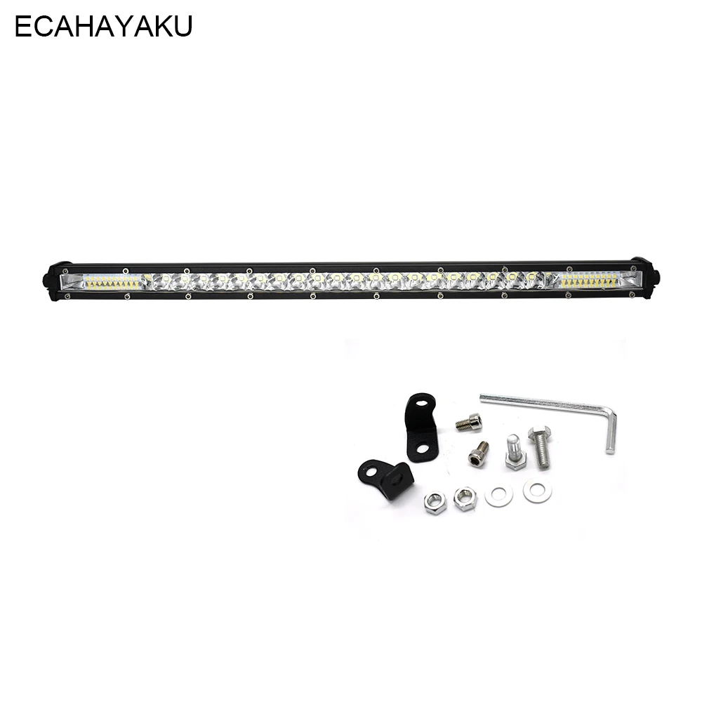 ECAHAYAKU 20inch White LED Bar Light 120W 12V for Car Tractor Boat OffRoad 4WD 4x4 Truck Mid-net Luggage Rack Slim LED Light Bar
ECAHAYAKU 20inch White LED Bar Light 120W 12V for Car Tractor Boat OffRoad 4WD 4x4 Truck Mid-net Luggage Rack Slim LED Light Bar