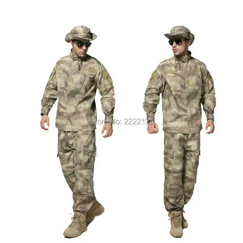 Военная камуфляжная униформа Боевая Мультикам форма BDU специальные силы Ghillie