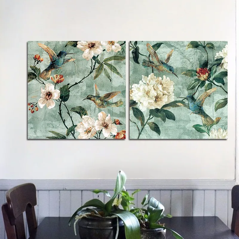 2pcs/set White flowers Modern decoration blue animal birds wall art pictures Canvas Painting for living room home decor unframed
2pcs/set White flowers Modern decoration blue animal birds wall art pictures Canvas Painting for living room home decor unframed