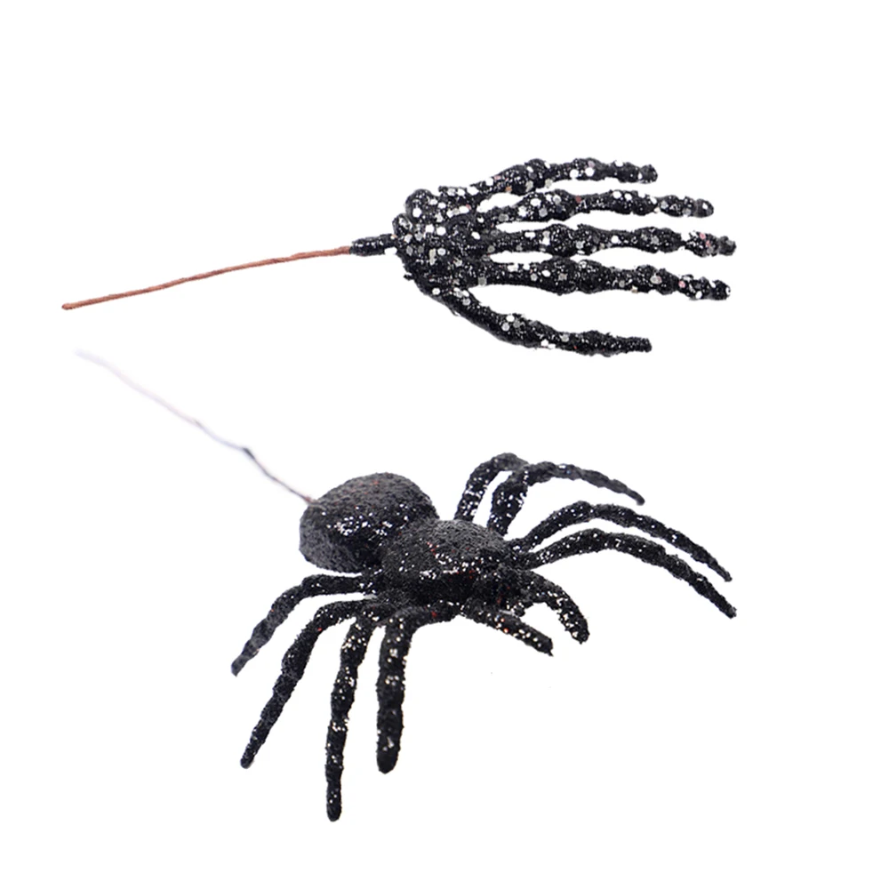 Halloween Artificial Skull & Spider Decoration Ornament Glitter 3D Party Decoration Supplies
Halloween Artificial Skull & Spider Decoration Ornament Glitter 3D Party Decoration Supplies