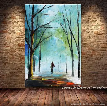 Hand Painting Walking In The Spring Morning Knife Abstract Oil Painting On Canvas Wall Decoration For Home Frameless Canvas Art
Hand Painting Walking In The Spring Morning Knife Abstract Oil Painting On Canvas Wall Decoration For Home Frameless Canvas Art