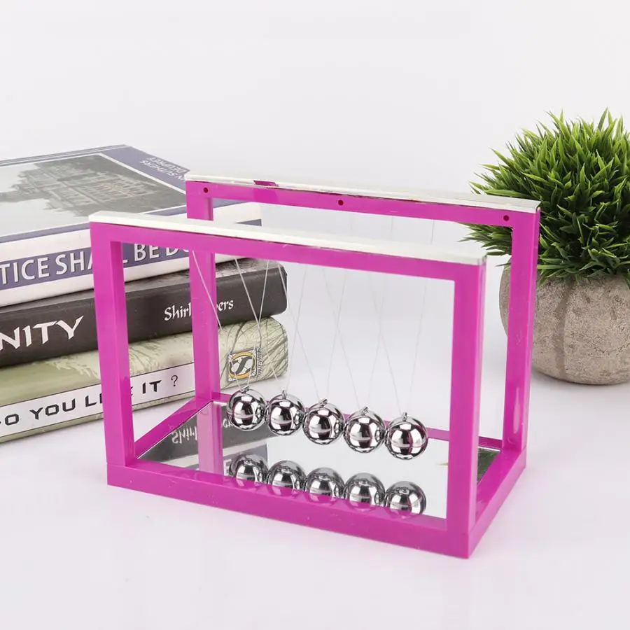 Early Fun Development Educational Desktop Decor Gift Newtons Cradle Steel Balance Ball Physics Science Pendulum
Early Fun Development Educational Desktop Decor Gift Newtons Cradle Steel Balance Ball Physics Science Pendulum