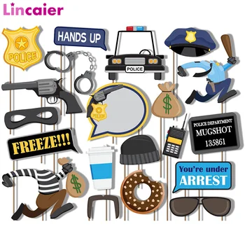 21pcs Galore Cops and Robbers Police Photobooth Happy Birthday Party Decorations Kids Children Boy Girl Supplies 2 3 4 5 6 7 8 9
21pcs Galore Cops and Robbers Police Photobooth Happy Birthday Party Decorations Kids Children Boy Girl Supplies 2 3 4 5 6 7 8 9