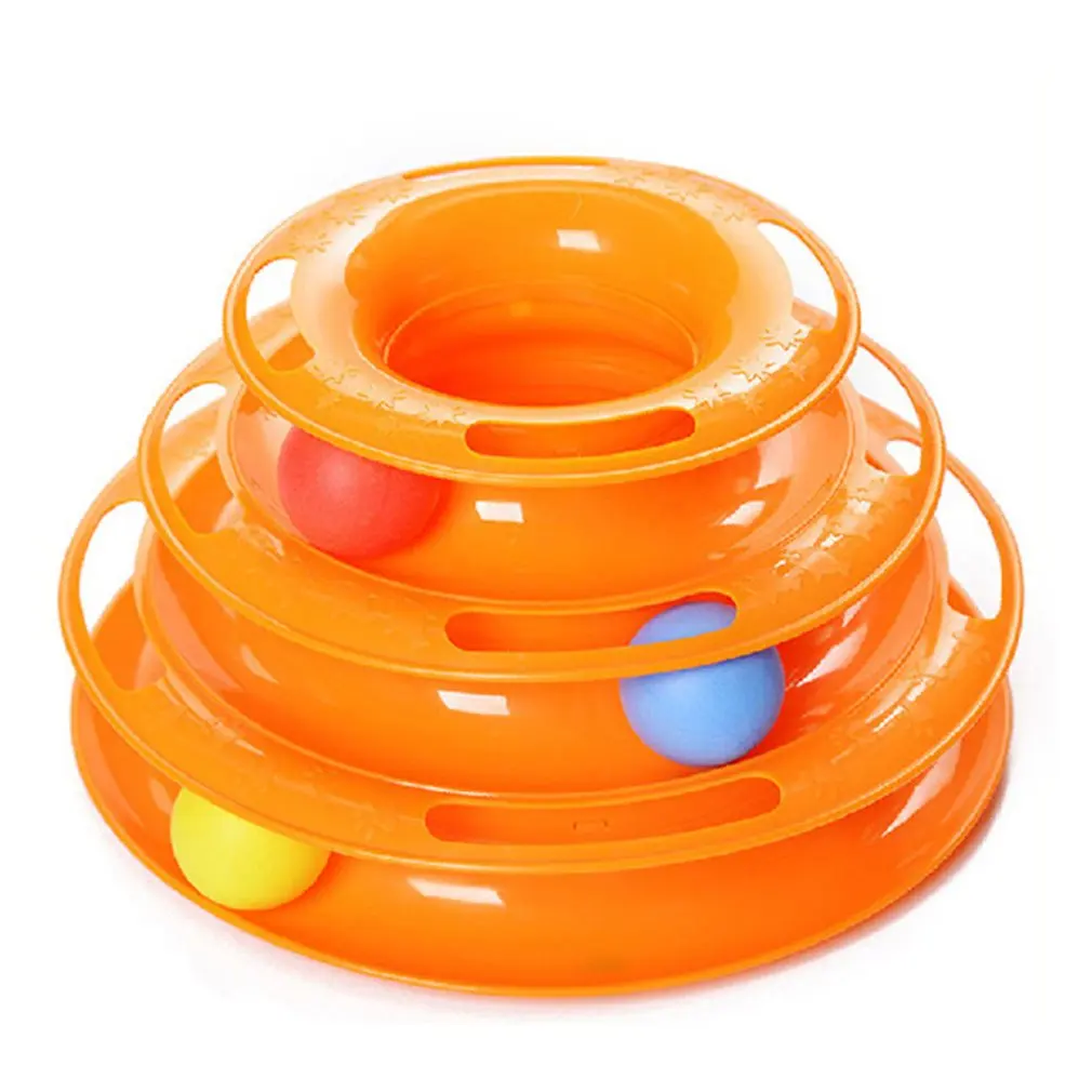 Tower Of Tracks Ball And Track Interactive Toy Cats Fun Cat Game Intelligence Triple Play Disc Cat For Toy Balls
Tower Of Tracks Ball And Track Interactive Toy Cats Fun Cat Game Intelligence Triple Play Disc Cat For Toy Balls