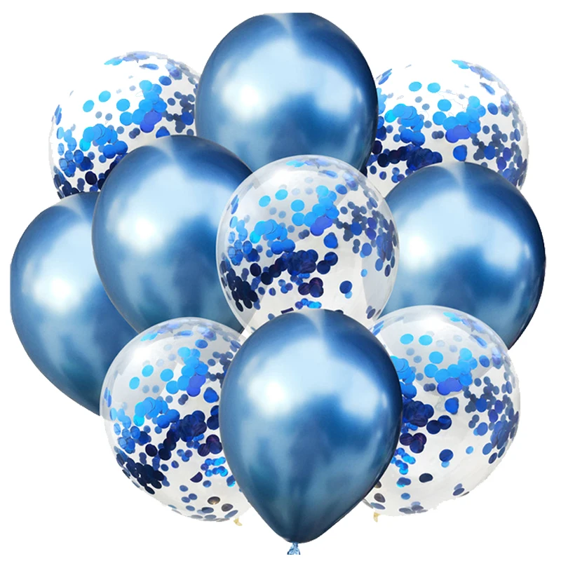 10pcs Mixed Confetti Balloons Birthday Party Decoration Metallic Balloons Air Ball Gender Reveal Wedding Birthday Ballon Supplie
10pcs Mixed Confetti Balloons Birthday Party Decoration Metallic Balloons Air Ball Gender Reveal Wedding Birthday Ballon Supplie