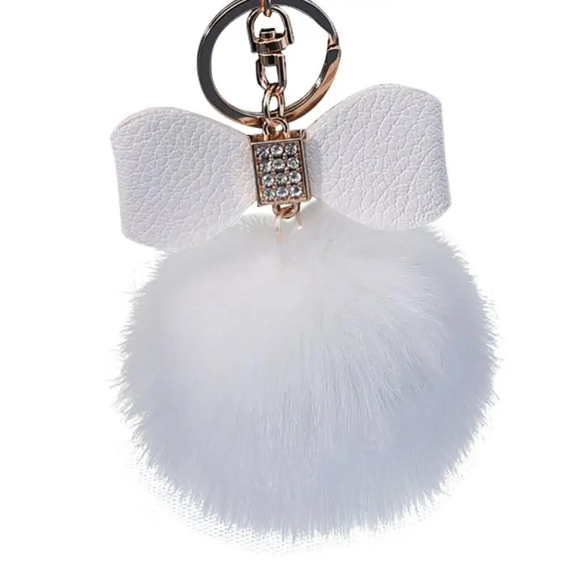 Fast sending fluffy charm key chains Rhinestone Rabbit Fur Ball Fox Bowknot Keychain Bag Plush Car Key Ring Pendant 10cm drship
Fast sending fluffy charm key chains Rhinestone Rabbit Fur Ball Fox Bowknot Keychain Bag Plush Car Key Ring Pendant 10cm drship