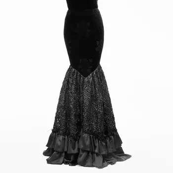 Eva Lady Women's Goth Fishtail Skirt ESKT013
Eva Lady Women's Goth Fishtail Skirt ESKT013