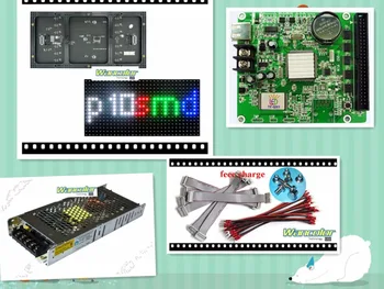 free shipping DIY LED display 20 pcs P10 indoor SMD Full Color Led Module (320*160mm)+1 pc RGB led controller+2pc power supply
free shipping DIY LED display 20 pcs P10 indoor SMD Full Color Led Module (320*160mm)+1 pc RGB led controller+2pc power supply