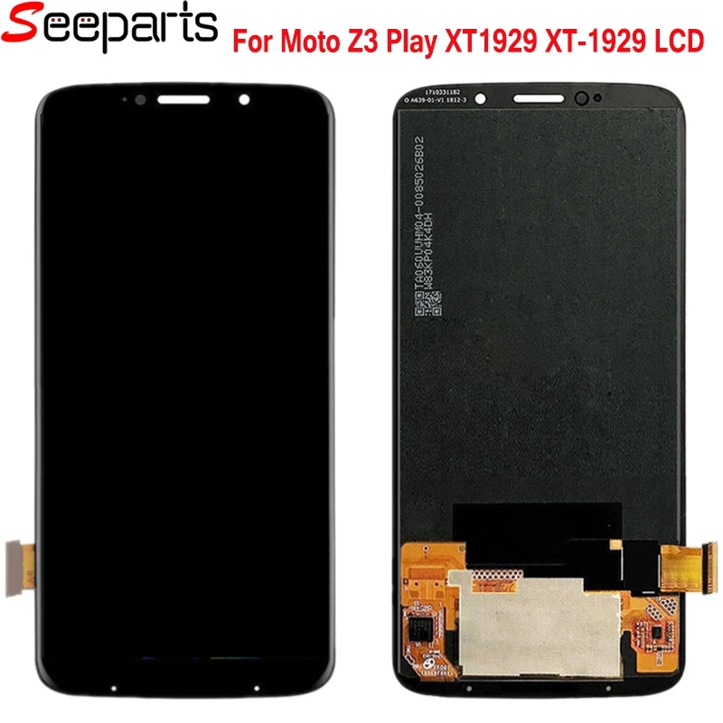 6.01"For Motorola Moto Z3 Play LCD Display Touch Screen Digitizer Assembly Replacement For Moto Z3 Play XT1929 XT-1929 LCD
6.01"For Motorola Moto Z3 Play LCD Display Touch Screen Digitizer Assembly Replacement For Moto Z3 Play XT1929 XT-1929 LCD