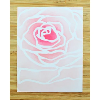 Blooming Rose Flower Plastic Stencil for DIY Scrapbooking Embossing Paper Cards Decorative Handmade Crafts Templates New 2018
Blooming Rose Flower Plastic Stencil for DIY Scrapbooking Embossing Paper Cards Decorative Handmade Crafts Templates New 2018