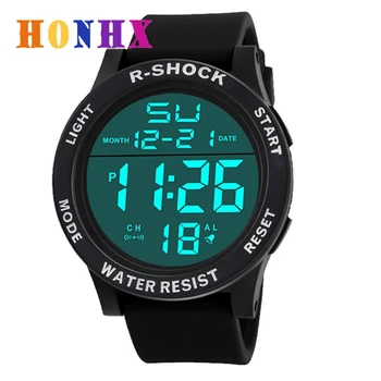 HONHX Brand 2020 LED Digital Stopwatch Mens Military Watch Waterproof Sports Watch Fashion Outdoor Casual Men WristWatch
HONHX Brand 2020 LED Digital Stopwatch Mens Military Watch Waterproof Sports Watch Fashion Outdoor Casual Men WristWatch