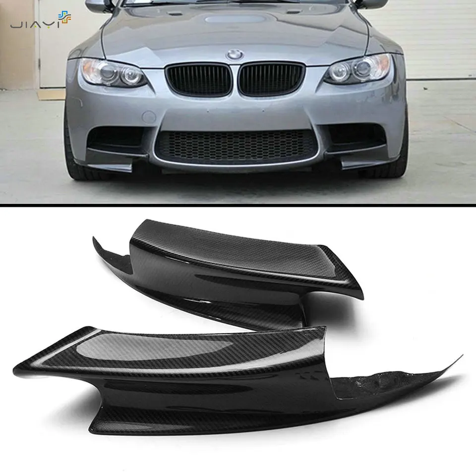 Real Carbon Fiber Front Bumper Splitter Lip Flaps Spoiler Aprons Cupwings For BMW 3 Series E90 M3 Sedan E92 M3 Coupe 2007-2012
Real Carbon Fiber Front Bumper Splitter Lip Flaps Spoiler Aprons Cupwings For BMW 3 Series E90 M3 Sedan E92 M3 Coupe 2007-2012