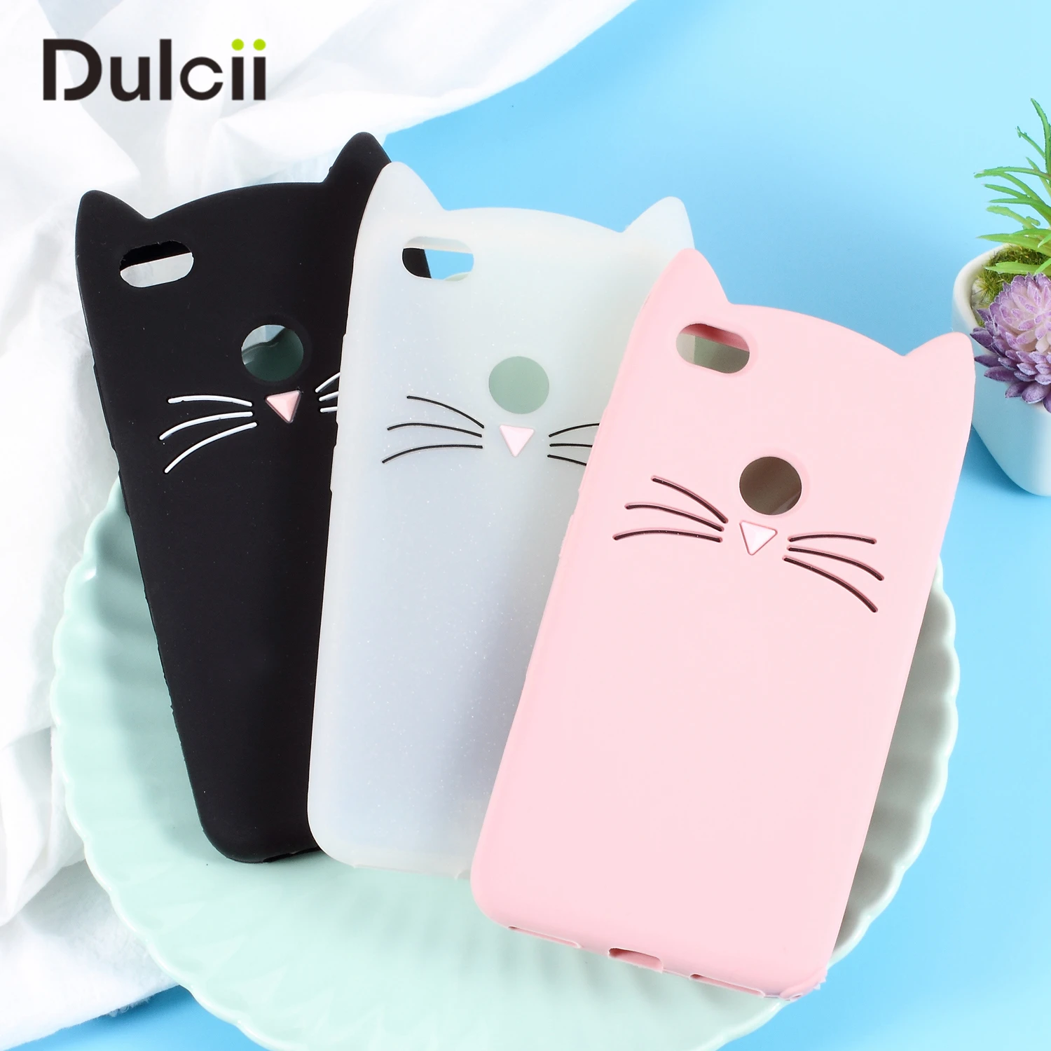 Dulcii для Xiaomi Redmi Примечание 5a Prime чехол с котом Note Funda силиконовый милым 3D