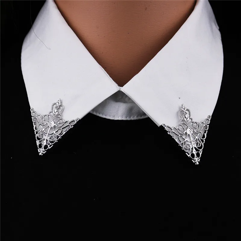 Wukaka Hollowed Out Crown Triangle Shirt Collar Pin Brooch for Men and Women Corner Emblem Pins Jewelry Accessories 2019
Wukaka Hollowed Out Crown Triangle Shirt Collar Pin Brooch for Men and Women Corner Emblem Pins Jewelry Accessories 2019