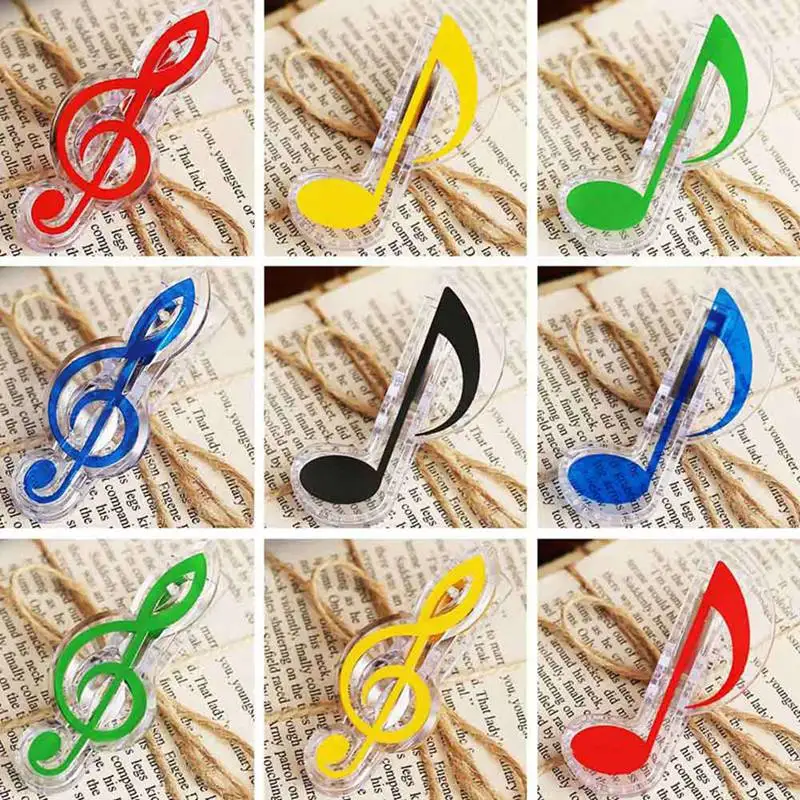Plastic Musical Note Letter Paper Clip Piano Music Book Paper Sheet Spring Holder Folder For Piano Guitar Violin Performance
Plastic Musical Note Letter Paper Clip Piano Music Book Paper Sheet Spring Holder Folder For Piano Guitar Violin Performance