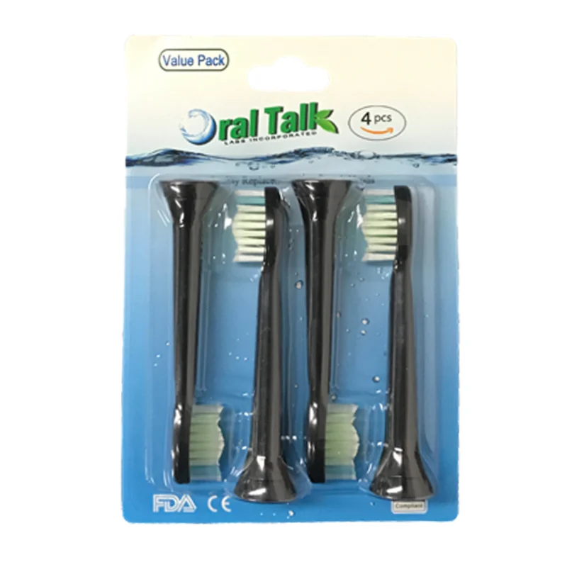 Pack of 4 Electric Toothbrush Heads For Philips Sonicare DiamondClean Diamond Clean Black Replacement ToothBrushes HX6064 HX9352
Pack of 4 Electric Toothbrush Heads For Philips Sonicare DiamondClean Diamond Clean Black Replacement ToothBrushes HX6064 HX9352