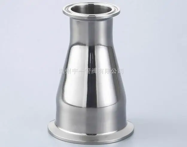 Free shipping 4'' x 2'' Sanitary Tri Clamp Concentric Reducer 304 Stainless Steel | Обустройство дома