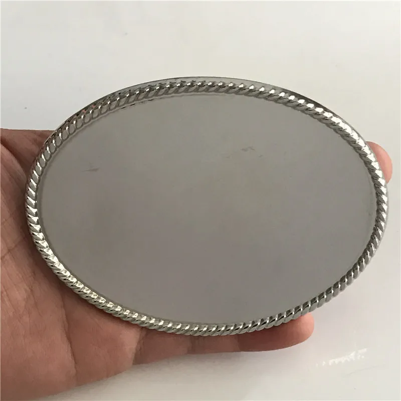 Retail New Style High Quality Oval Blank Cowboy Belt Buckle With Silver Metal Fashion Men Buckles Fit 4cm Wideth Belt
Retail New Style High Quality Oval Blank Cowboy Belt Buckle With Silver Metal Fashion Men Buckles Fit 4cm Wideth Belt