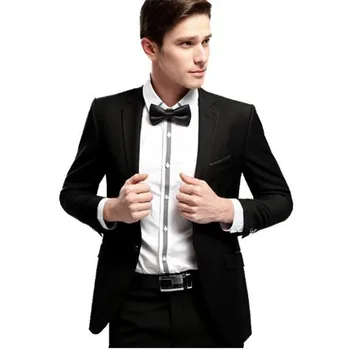 Customized new men's suit men's business elite black fashion slim dress men's suit two-piece suit (coat + pants)
Customized new men's suit men's business elite black fashion slim dress men's suit two-piece suit (coat + pants)