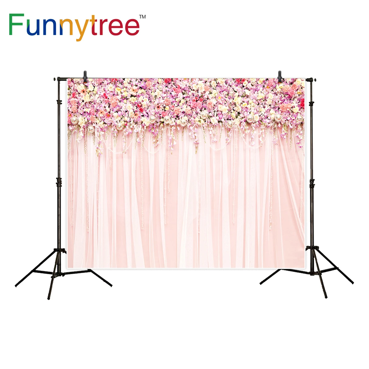 Funnytree photography background wedding flower pink decor wall sweet backdrop photocall photo studio printed
Funnytree photography background wedding flower pink decor wall sweet backdrop photocall photo studio printed