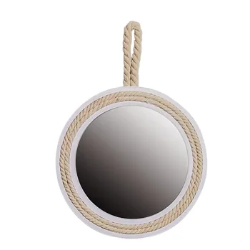 Vintage Hemp Hanging Mirror,Wall-mounted Mirror,Wall Art for Entryways Washrooms Living Rooms
Vintage Hemp Hanging Mirror,Wall-mounted Mirror,Wall Art for Entryways Washrooms Living Rooms