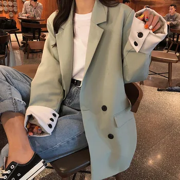 Women Clothes Actual Photo Of Spring 2019 Korean Version Suit Jacket, Women's Short Leisure Style Small Suit, Suit Jacket.
Women Clothes Actual Photo Of Spring 2019 Korean Version Suit Jacket, Women's Short Leisure Style Small Suit, Suit Jacket.