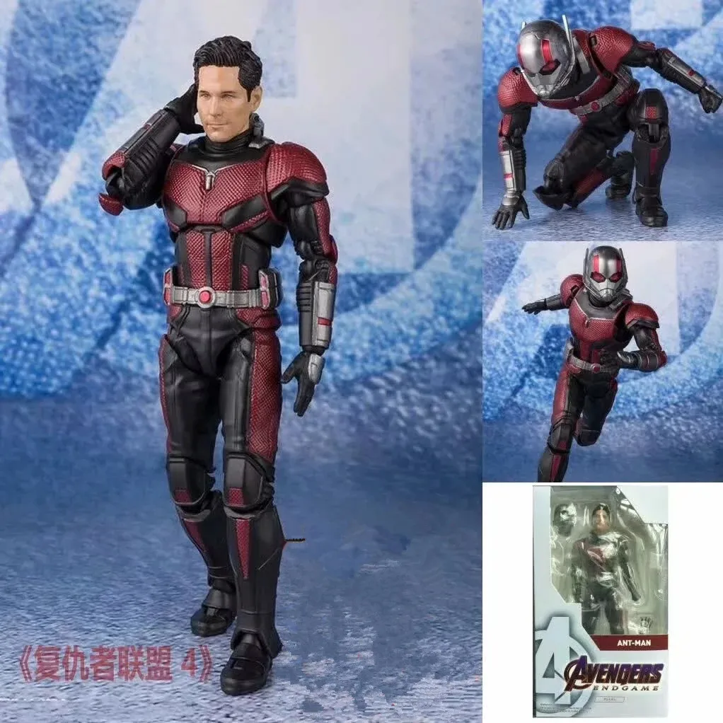 Anime 15CM Marvel Avengers Endgame SuperHero Ant-Man SHF Figuarts Toy Brinquedos Figurals Collection Model Gift
Anime 15CM Marvel Avengers Endgame SuperHero Ant-Man SHF Figuarts Toy Brinquedos Figurals Collection Model Gift
