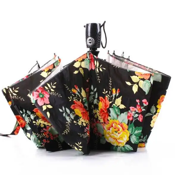 2016 Famous Brand New Umbrella with Flowers Printed10 Spokes Automatic 3 Fold Women Sun Uv Protection Cheap For Sale Parasol
2016 Famous Brand New Umbrella with Flowers Printed10 Spokes Automatic 3 Fold Women Sun Uv Protection Cheap For Sale Parasol
