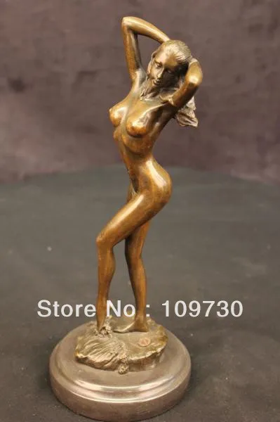0047 SEXY EROTIC EXOTIC NUDE WOMAN FEMALE MODEL ART DECO BRONZE STATUE SCULPTURE
0047 SEXY EROTIC EXOTIC NUDE WOMAN FEMALE MODEL ART DECO BRONZE STATUE SCULPTURE