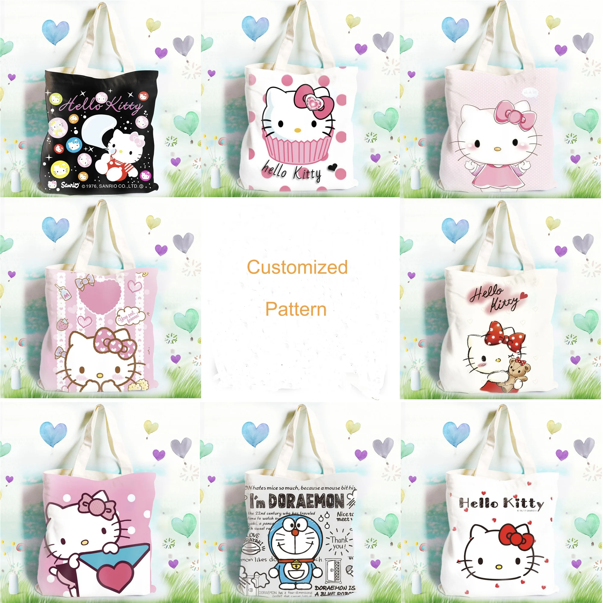 Customized Canvas Tote Bag Handmade Cotton kt Shopping Travel Women Folding Shoulder Shopping shopper Bags bolsas de tela
Customized Canvas Tote Bag Handmade Cotton kt Shopping Travel Women Folding Shoulder Shopping shopper Bags bolsas de tela