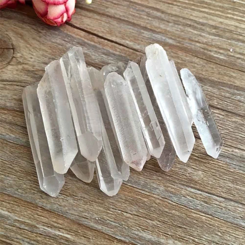 Mayitr 50g Lot Clear Quartz Tibet Natural Clear Crystal White Quartz Points Terminated Wand Specimen 25mm White
Mayitr 50g Lot Clear Quartz Tibet Natural Clear Crystal White Quartz Points Terminated Wand Specimen 25mm White