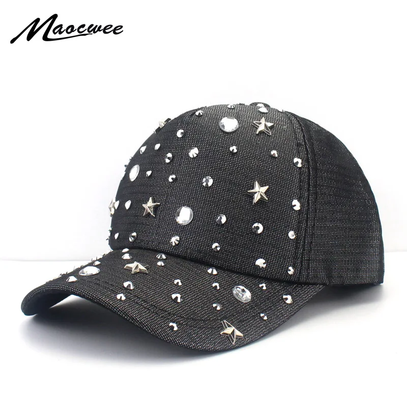 Womens Rhinestone Baseball Caps Female Luxury Bling Hats Outdoor Diamond Sun Hat Girl Snap Back Gorras Sports Hat Cap
Womens Rhinestone Baseball Caps Female Luxury Bling Hats Outdoor Diamond Sun Hat Girl Snap Back Gorras Sports Hat Cap