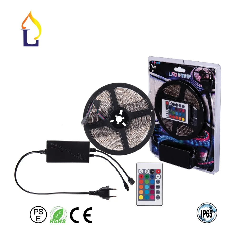 5 Pack LED Strip Light, 500cm SMD 5050 RGB&Single Color Changing Flexible 300 LEDs Strip Light with DC 12V 5A Power Adapter
5 Pack LED Strip Light, 500cm SMD 5050 RGB&Single Color Changing Flexible 300 LEDs Strip Light with DC 12V 5A Power Adapter