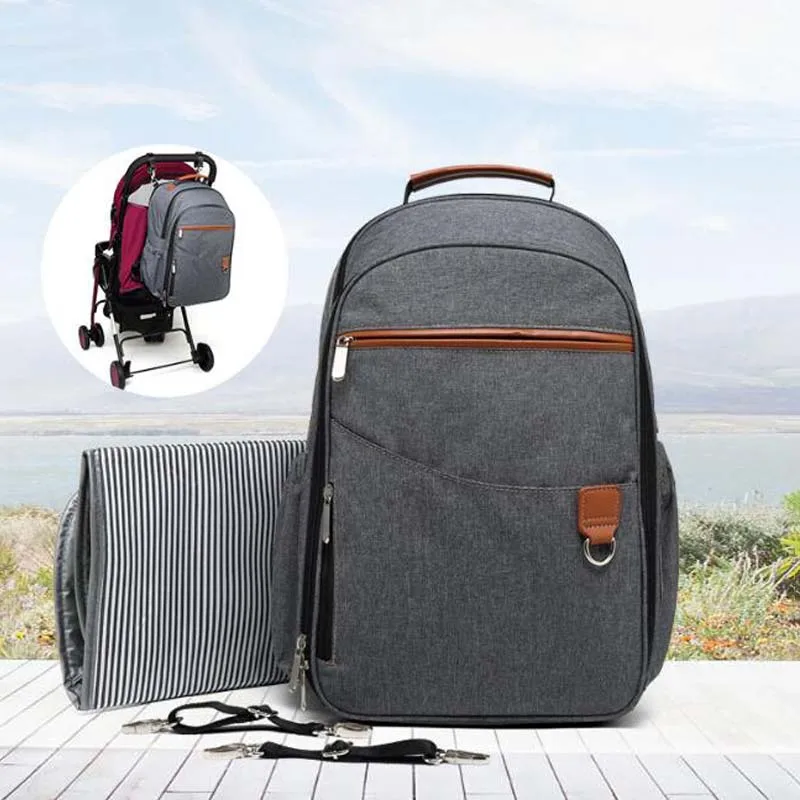 Double shoulder large capacity Mummy bag waterproof insulation upgrade version out of the multi-function baggage baby diaper bag
Double shoulder large capacity Mummy bag waterproof insulation upgrade version out of the multi-function baggage baby diaper bag