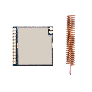 RF4463PRO-433 Si4463 20dBm 433MHz RF Wireless FSK Transmitter Receiver 2Km Long Range Time-wake Up Module
RF4463PRO-433 Si4463 20dBm 433MHz RF Wireless FSK Transmitter Receiver 2Km Long Range Time-wake Up Module