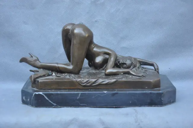 12" Bronze Women Beauty Nude Sexuality Sexy Art Sculpture Statue #1 cigarette lighter cooking tools
12" Bronze Women Beauty Nude Sexuality Sexy Art Sculpture Statue #1 cigarette lighter cooking tools