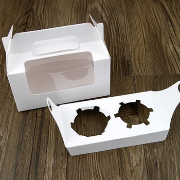 Size16.5*9.2*8.7cm White Window cup cake box ,2 holder Muffin cake cardboard box cookie packaging 100pcs/lot
Size16.5*9.2*8.7cm White Window cup cake box ,2 holder Muffin cake cardboard box cookie packaging 100pcs/lot